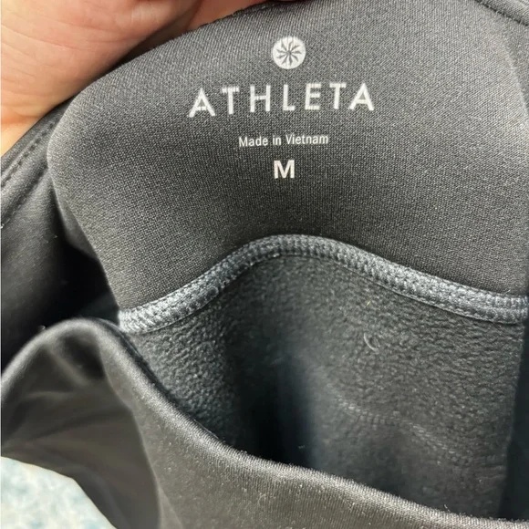 * | Athleta | fleece lined pants. Size M. - Picture 5 of 10
